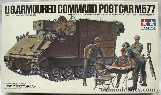 Tamiya 1/35 M577 US Armoured Command Post, MM171 plastic model kit